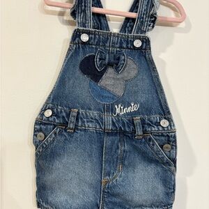 GAP Kids Denim Overalls with Character Design